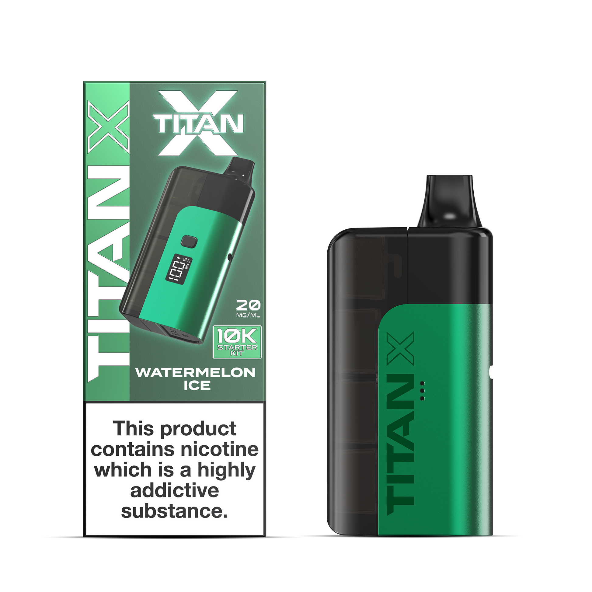 Titan X 10L Pod Kit 5 Pcs Watermelon Ice