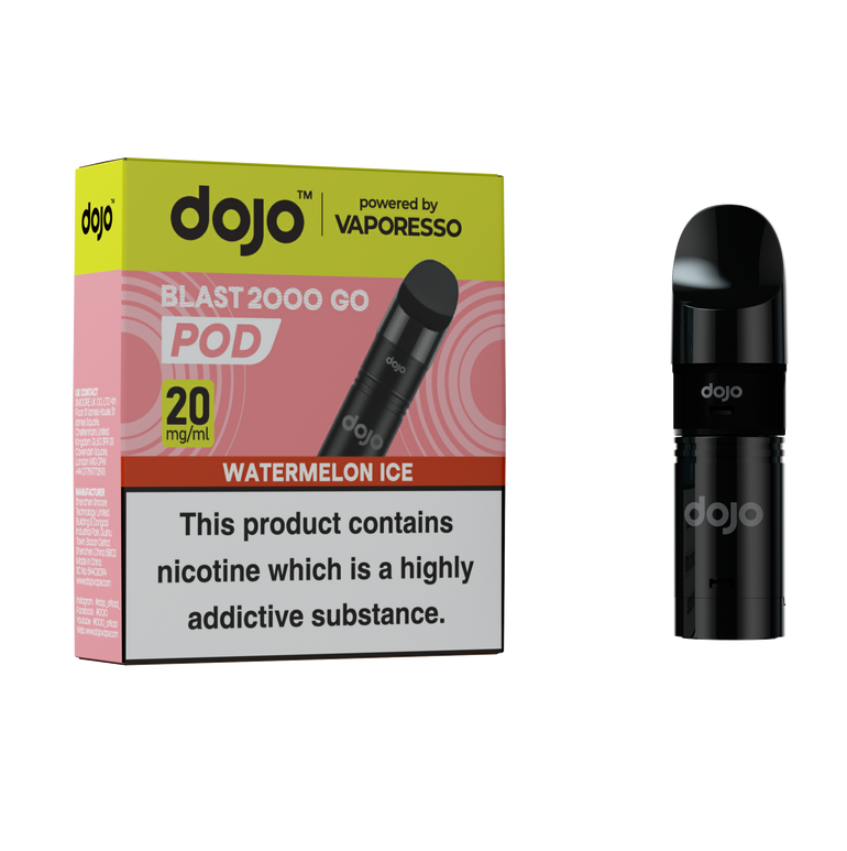 Dojo Blast 2K Go Pod 5 Pcs Watermelon Ice
