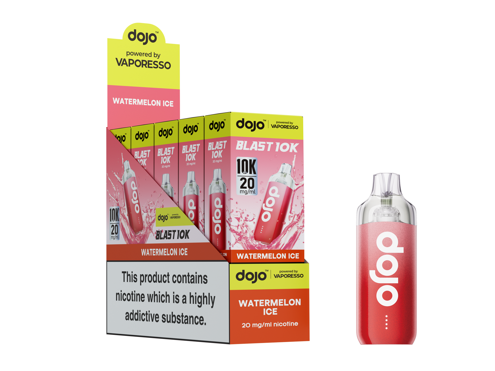 Dojo Blast 10K Kit 5 Pcs Watermelon Ice