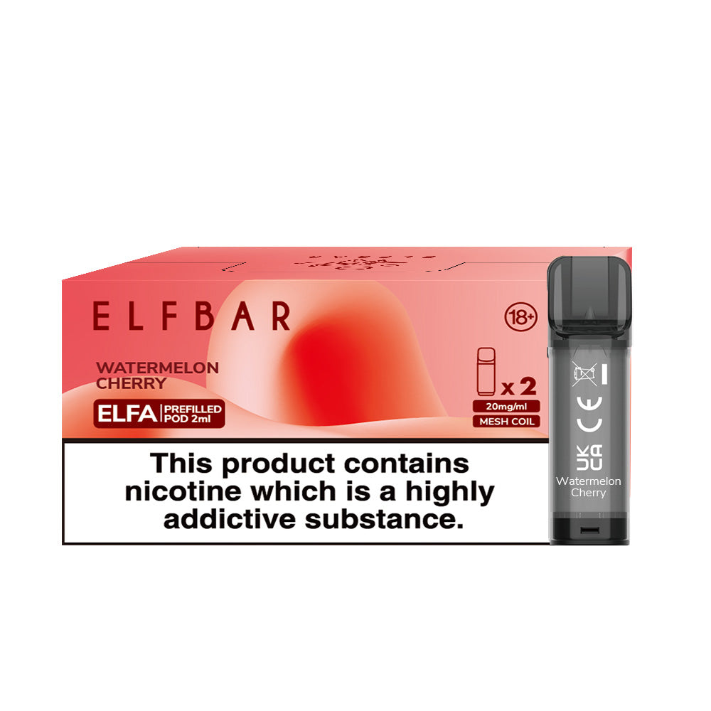 Elfa 2 Pods x 10 Pk Watermelon Cherry