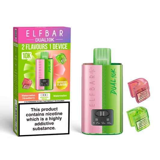 Elfbar Dual 10K Pod Kit 5 Pcs Watermelon Edition