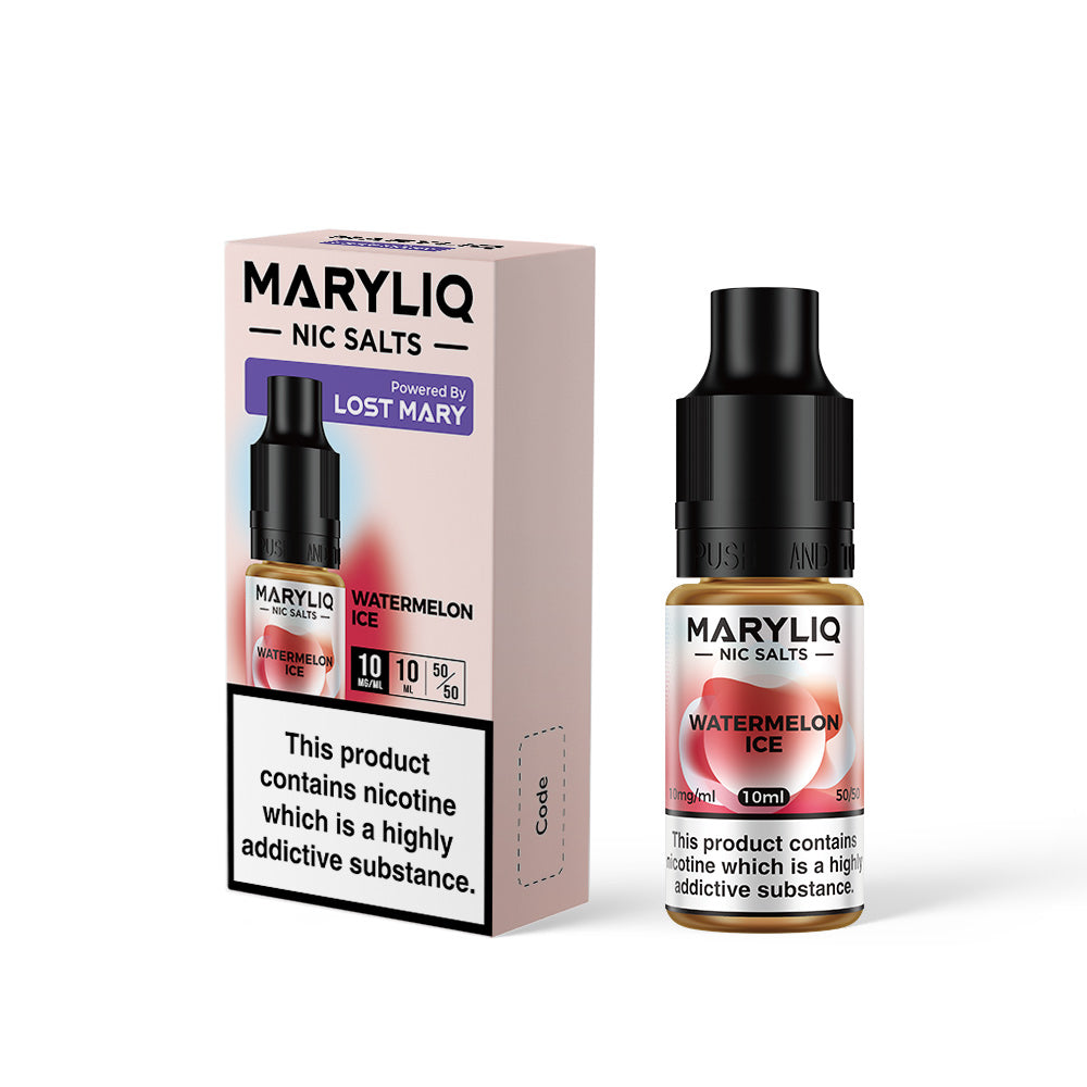 Maryliq Nic Salts 20mg 10 Pk Watermelon