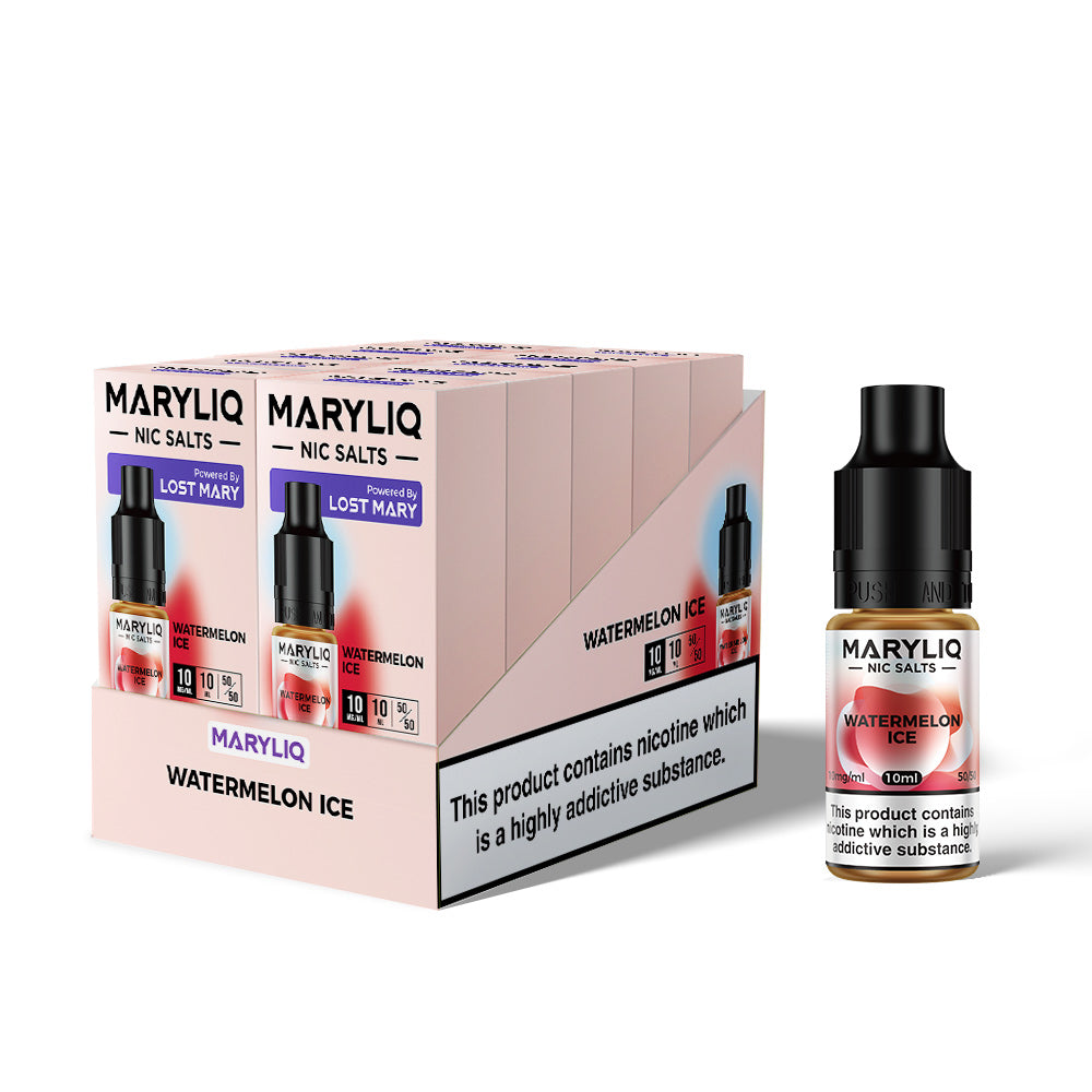 Maryliq Nic Salts 20mg 10 Pk Watermelon