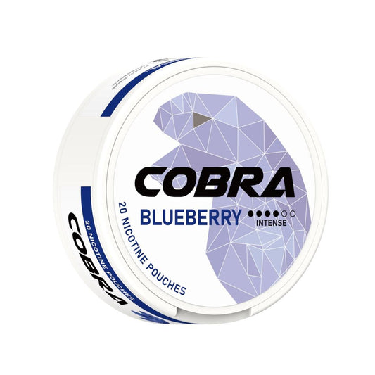 Cobra Nic Pouches Blueberry Intense 60 mg 10 pk