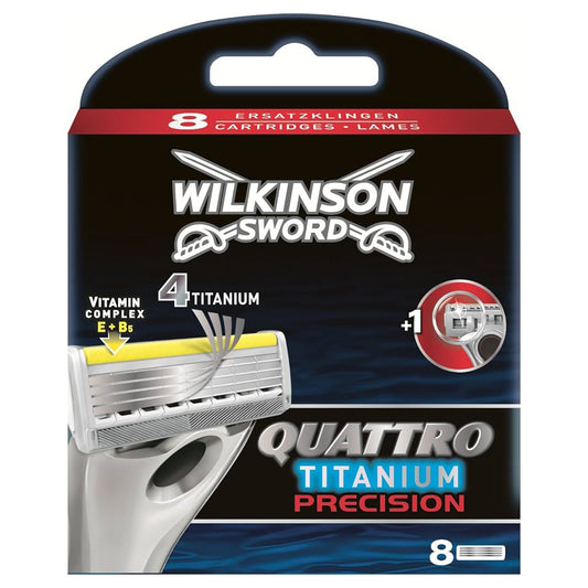 Wilkinson Sword Quattro Titanium 8 Pk
