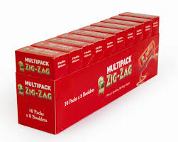 Zig Zag Red 8 Pk Regular Paper 10 x 8 Pk