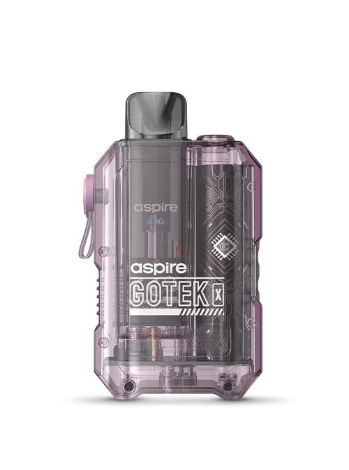 Aspire GoTek X Pod Kit 650mAh 2ml Translucent Lavender