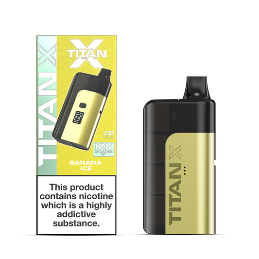 Titan X 10L Pod Kit 5 Pcs Banana Ice