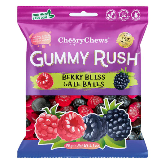 Cheery Gummy Rush Berry Bliss 90g x 12