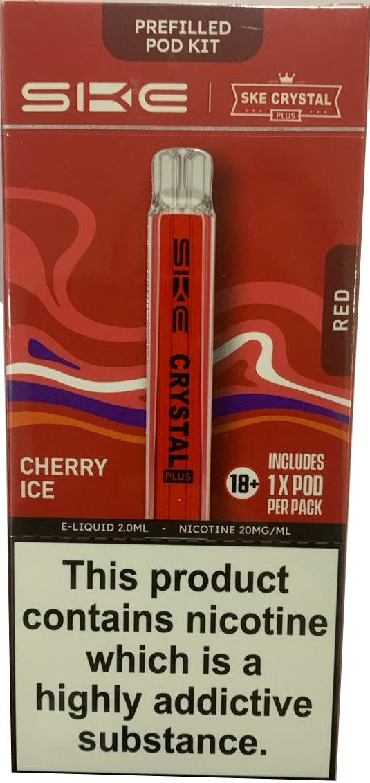 SKE Crystal Pod Kit Red Cherry Ice