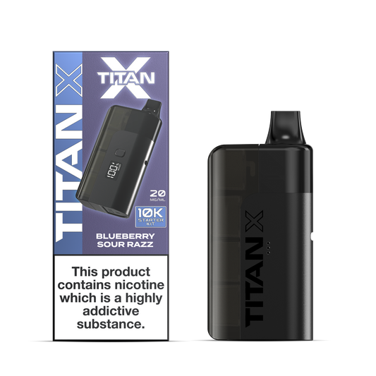 Titan X 10L Pod Kit 5 Pcs Blueberry Sour Razz