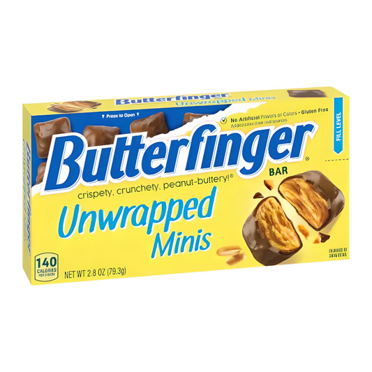 Butterfinger Unwrapped Mini Bar 9x2.8OZ