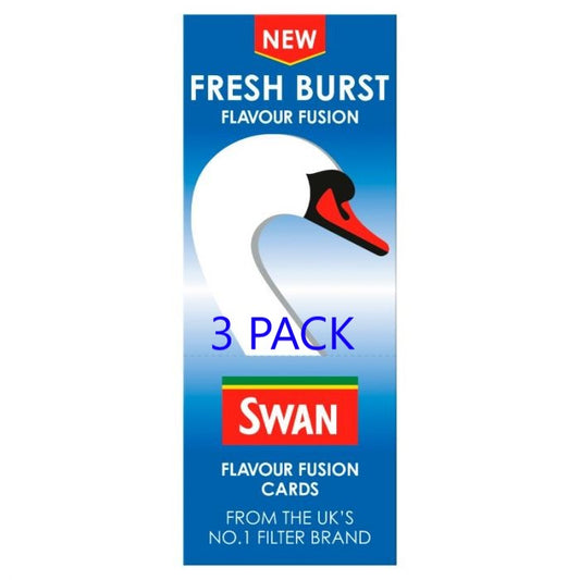 Swan Fresh Burst Fusion Cards 3 Pk x 20