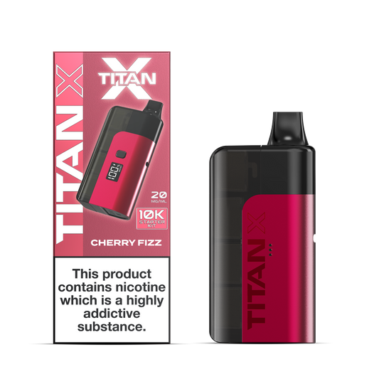 Titan X 10L Pod Kit 5 Pcs Cherry Fizz