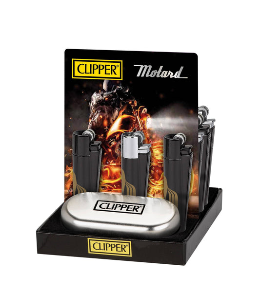 Clipper Metal Flint Motards 12 Pk