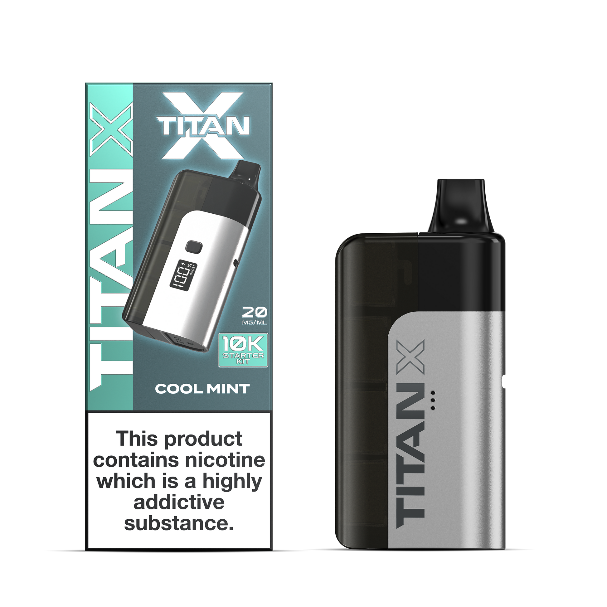 Titan X 10L Pod Kit 5 Pcs Cool Mint