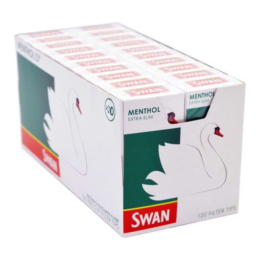 Swan Menthol Extra Slim Filters 120x20