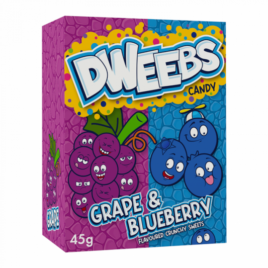 Dweebs Grape & Blueberrry 24 x 45g