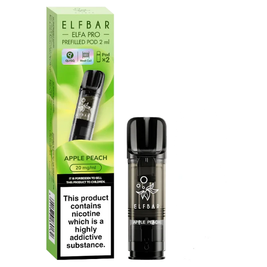 Elfa Pro 2 Pods x 10 Pk Apple Peach