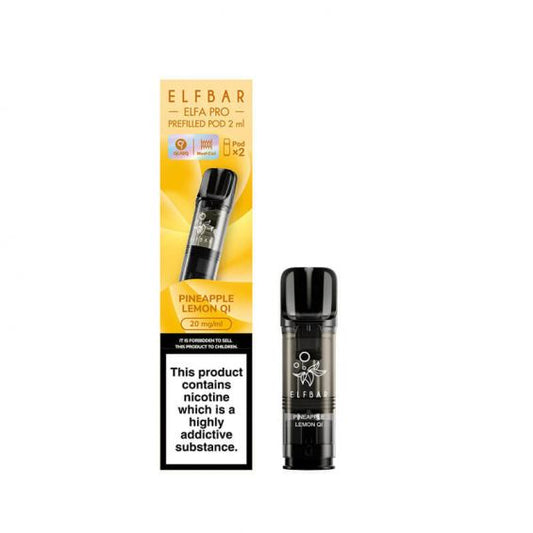 Elfa Pro 2 Pods x 10 Pk Pineapple Lemon