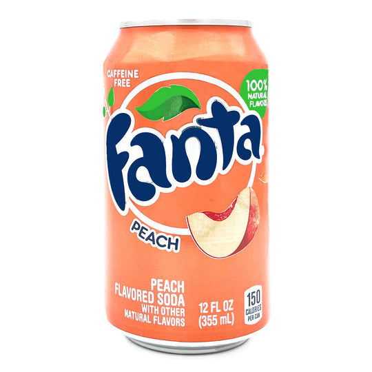 Fanta Peach 355ml x 12 Cans