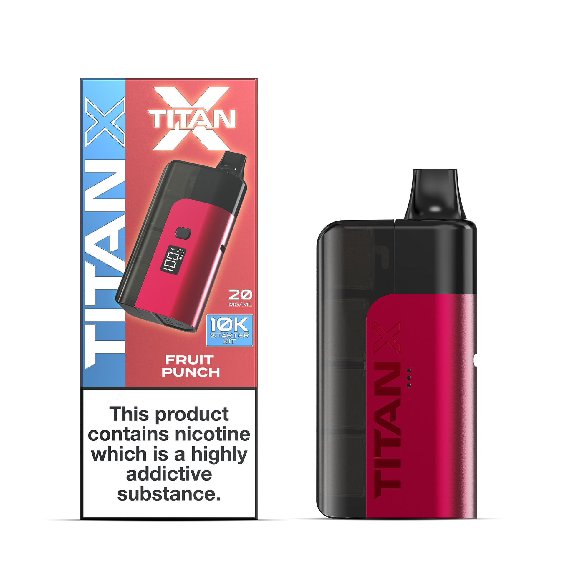 Titan X 10L Pod Kit 5 Pcs Fruit Punch