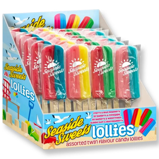 Seaside Sweets Candy Lollies 24 x 58g