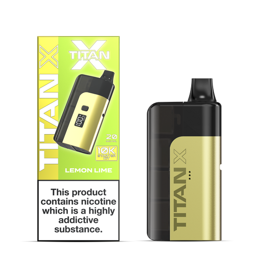 Titan X 10L Pod Kit 5 Pcs Lemon Lime