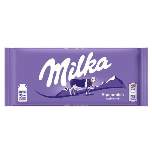 Milka Alpine Milk 24 x 100g CL3