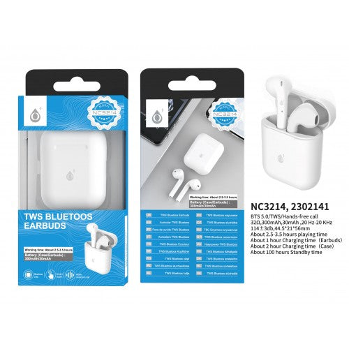 One Plus TWS Earphone Lanxun White