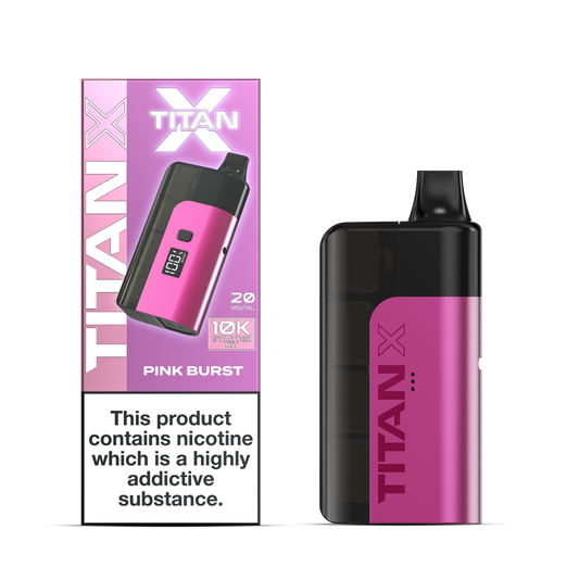 Titan X 10L Pod Kit 5 Pcs Pink Burst