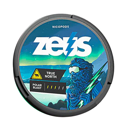 Zeus Nic Pouches 50mg Polar Blast 10 Pk