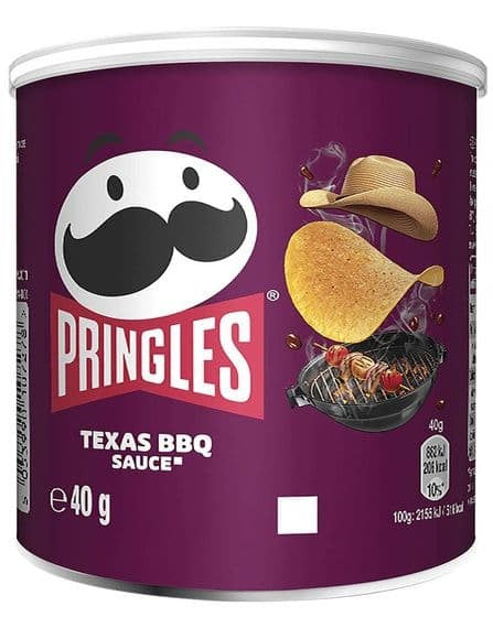 Pringles Texas BBQ Sauce 12 x 40g