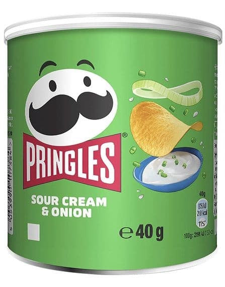 Pringles Sour Cream & Onion 12 x 40g