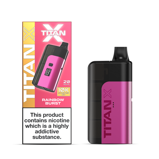 Titan X 10L Pod Kit 5 Pcs Rainbow Burst