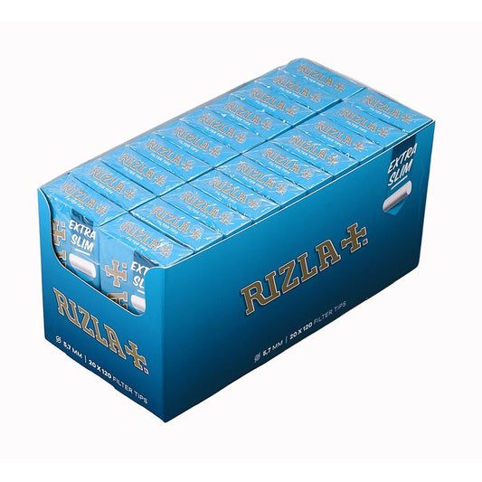 Rizla Extra Slim Filter Tips 20 Pk