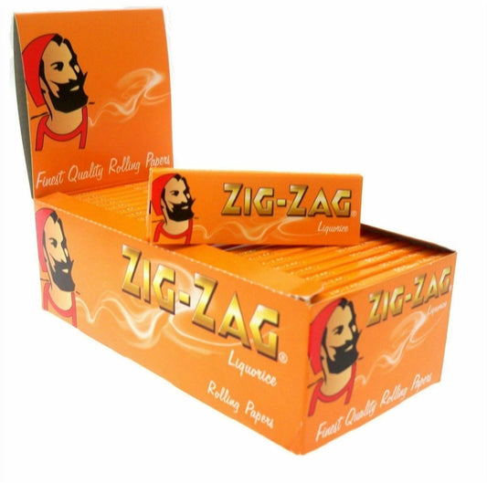Zig Zag Liquorice Standard 50 Pk