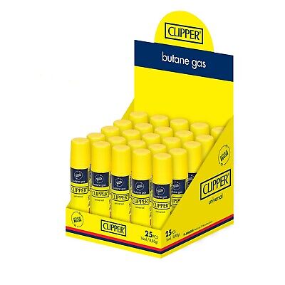 Clipper Butane Gas 16ml x 25 Pk