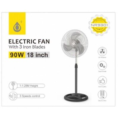 One Plus Electric Fan 3 Iron Blades 90W