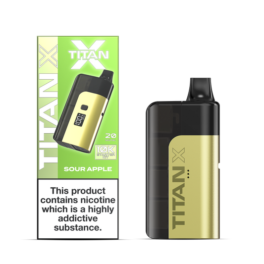Titan X 10L Pod Kit 5 Pcs Sour Apple