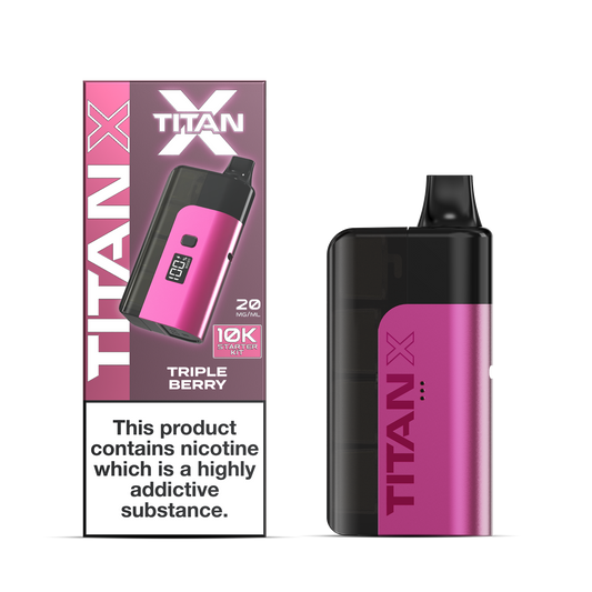 Titan X 10L Pod Kit 5 Pcs Triple Berry