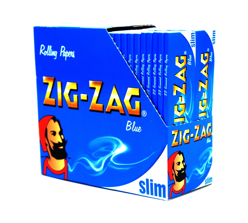 Zig Zag Blue King Slim Papers 50 Pk