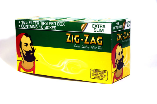 Zig Zag Extra Slim Filter 10 x 165 Tips